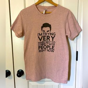 2/$8 Schitt’s Creek Shirt featuring David Rose. Medium.